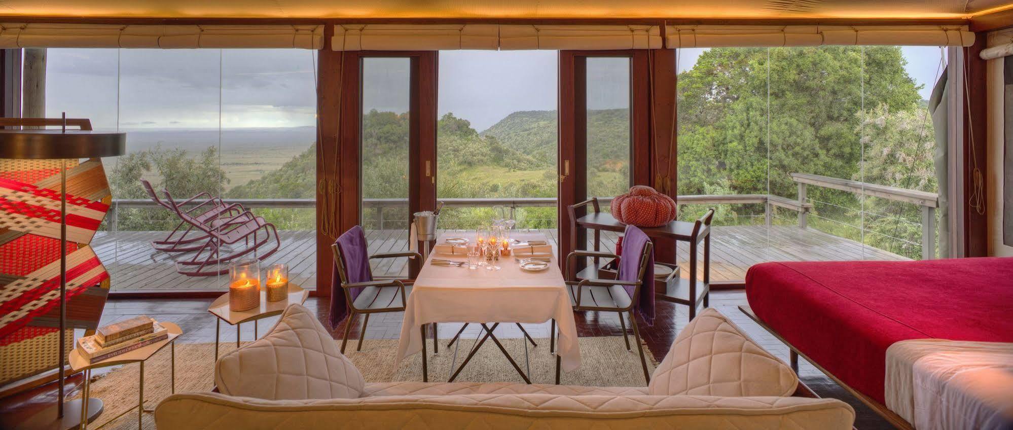 Angama Mara Hotel Maasai Mara Eksteriør billede