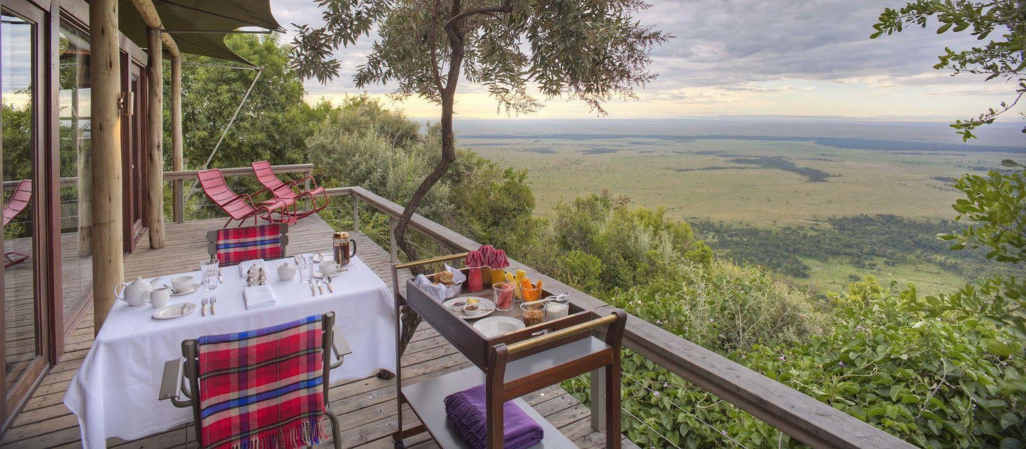 Angama Mara Hotel Maasai Mara Eksteriør billede